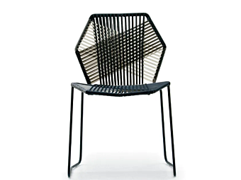 Кресло из полимерного шнура MOROSO Tropicalia 465 фабрика Moroso из Италии