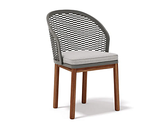 Алюминиевое садовое кресло Atmosphera Cyrano PF.OUT.CYR.SD+PF.OUT.CXCY2.SD фабрика ATMOSPHERA из Италии