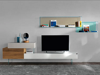 ТВ тумба из дерева LAGO 36E8 0514 ТВ тумба из дерева LAGO 36E8 0514 фабрика LAGO из Италии