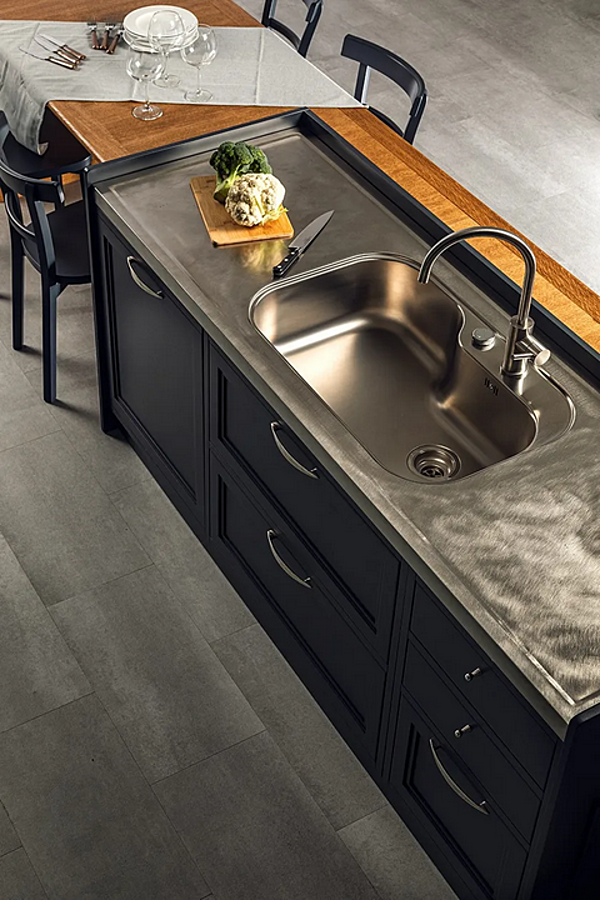 Кухня с островом из материала MARCHI GROUP Icon фабрика MARCHI CUCINE из Италии. Фото №5
