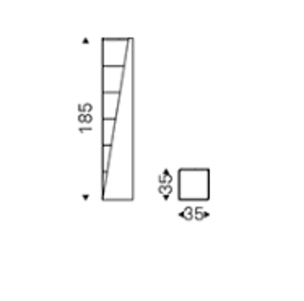 Библиотека CATTELAN ITALIA Ono Design ROCKET фабрика CATTELAN ITALIA из Италии. Фото №3