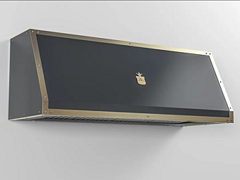 Настенный металлический кухонный вытяжной шкаф с интегрированным освещением Officine Gullo CPP017 фабрика Officine Gullo из Италии