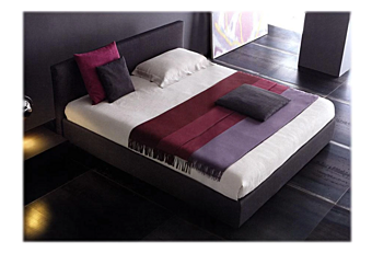 Кровать двуспальная FRAUFLEX (LOLLO DUE) Palais фабрика FRAUFLEX (LOLLO DUE) из Италии