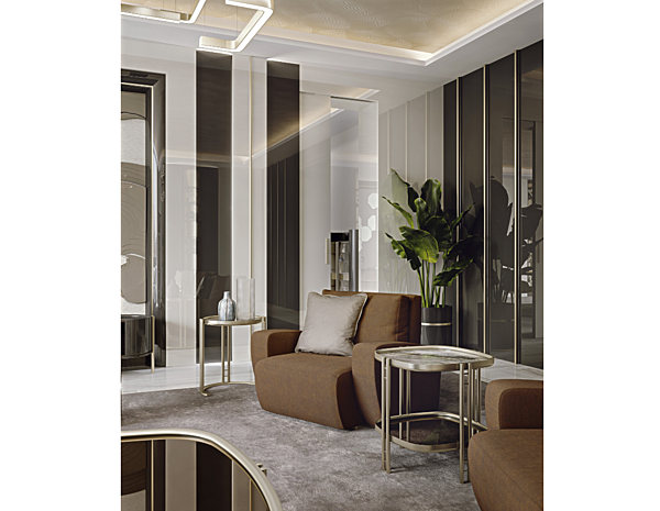 Кресло с мягкой обивкой из кожи BIZZOTTO ITALIA Dune 6091 фабрика Bizzotto Italia из Италии. Фото №2
