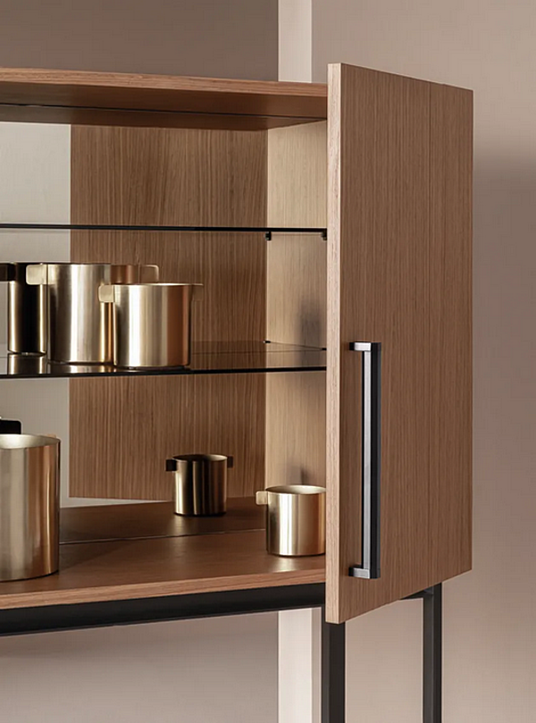 МДФ высокий шкаф с дверцами Orlando Light CASAMILANO фабрика CASAMILANO из Италии. Фото №4