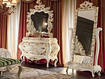 Напольное зеркало в раме из дерева MODENESE GASTONE 11627 Напольное зеркало в раме из дерева MODENESE GASTONE 11627 фабрика MODENESE GASTONE из Италии