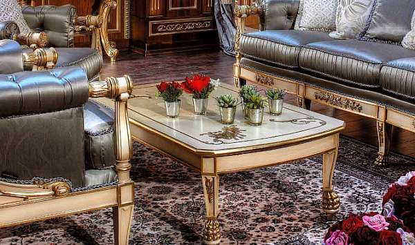 Стол журнальный ASNAGHI INTERIORS IT1504 New classic collection
