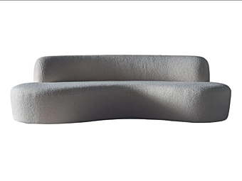 Изогнутый диван с removable обивкой из ткани CASAMILANO Curvy / Mono фабрика CASAMILANO из Италии