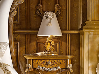 Прикроватная лампа из стекла и металла A.R. Arredamenti Dolcevita фабрика A.R.ARREDAMENTI SRL из Италии